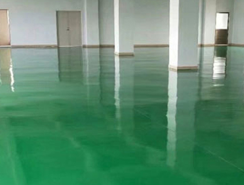 江西服裝廠水性環(huán)氧地坪漆工程施工
