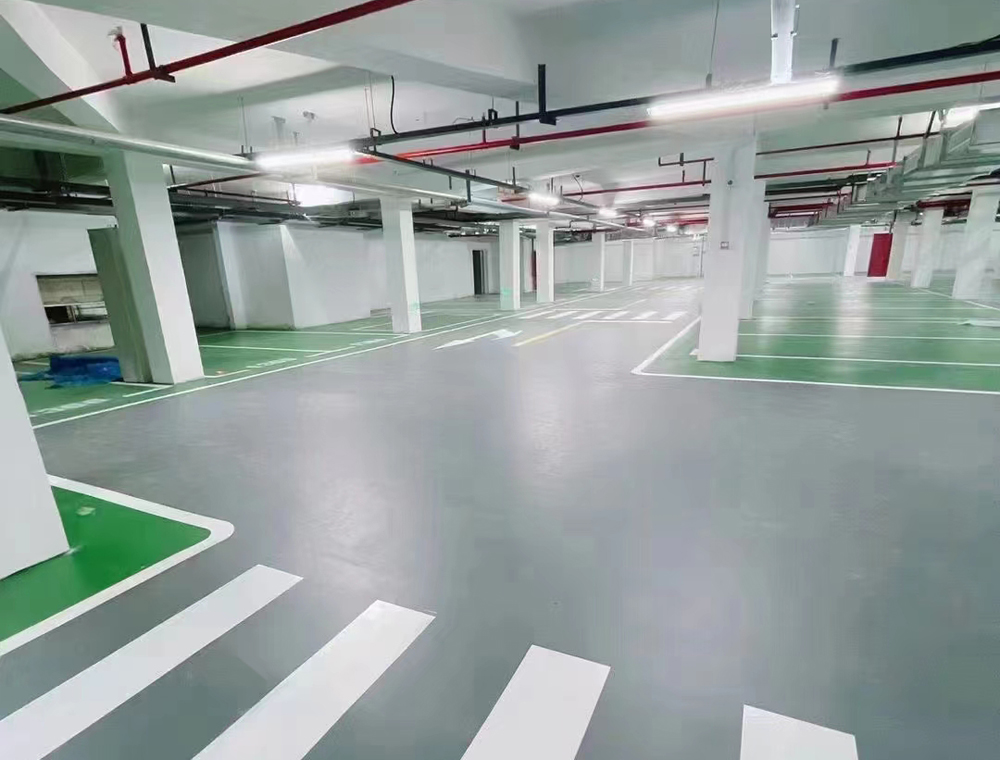 北京市西屋國(guó)際地下車庫(kù)地坪漆工程項(xiàng)目